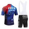 Cykeltøj + Cykelshorts 2024 FDJ Suez Blå